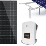 10kW Saulės elektrinės komplektas (be montavimo darbų), montavimui ant žemės