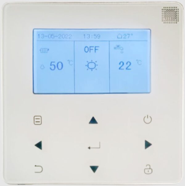 Šilumos siurblys oras/vanduo Sime SHP M PRO 008, monoblokas, R32, 1f, 8 kW