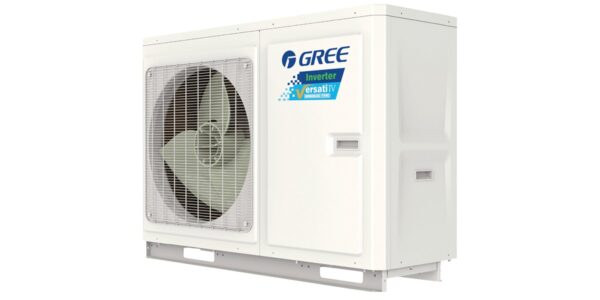 Šilumos siurblys oras/vanduo Gree Versati IV monoblokas 12/11.10 kW R32 trifazis