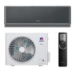 Šilumos siurblys oras-oras Gree Airy Black 2,7/3,0kW (GWH09AVCXB-K6DNA1B/O ir GWH09AVCXB-DNA1B/I-B)