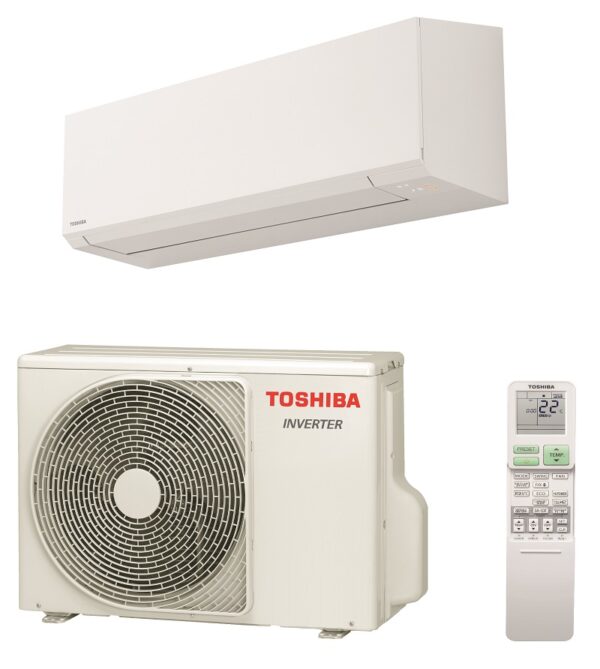 Šilumos siurblys oras-oras Toshiba Polar White 2,8/3,2kW - Image 4