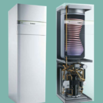 Vaillant šilumos siurblys su 175 l talpa flexoCOMPACT exclusive VWF 88/4 3 fazių