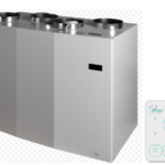 Rekuperatorius ENSY WAVE 550BV/1 vert. kair. p. 794 m³/h su Wi-Fi ir Bluetooth valdikliu
