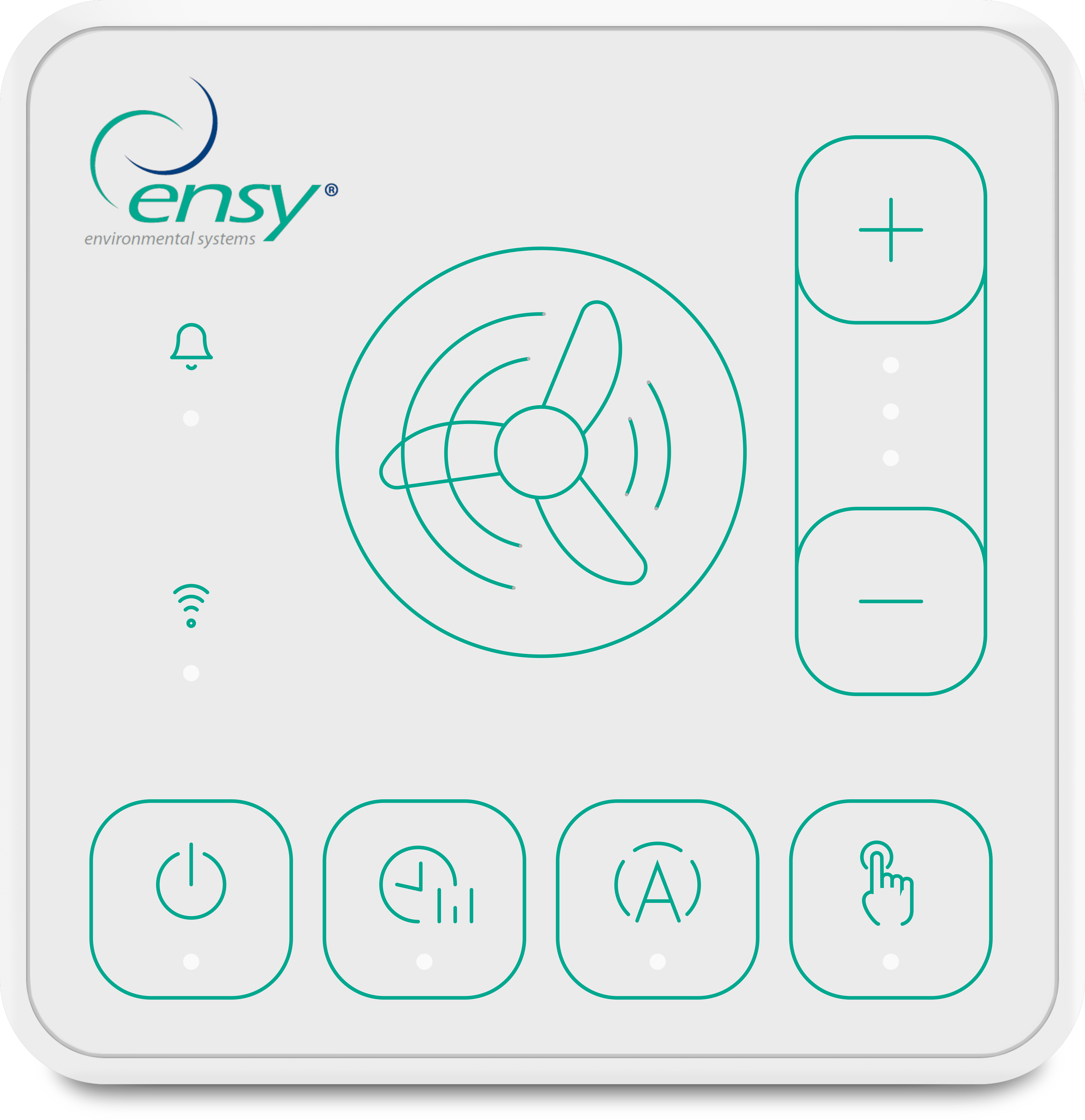 Rekuperatorius ENSY WAVE 700BV/1 vert. kair. p. 840 m³/h su Wi-Fi ir Bluetooth valdikliu
