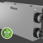 Rekuperatorius Duplex 300 Easy2.CP  300m³/h su su vid. pašildytuvu ir CPA pult.