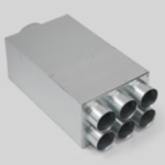 Kolektorinė dėžė su akustiniu porolonu ZN d160x6x75 (98-0239-0160-006-2N2-V)