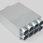 Kolektorinė dėžė su akustiniu porolonu ZN d160x8x75 (98-0239-0160-008-2N2-V)
