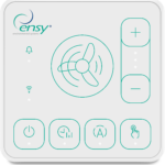 Rekuperatorius ENSY WAVE 400HH/1 lubinis deš. p. su Wi-Fi ir Bluetooth valdikliu